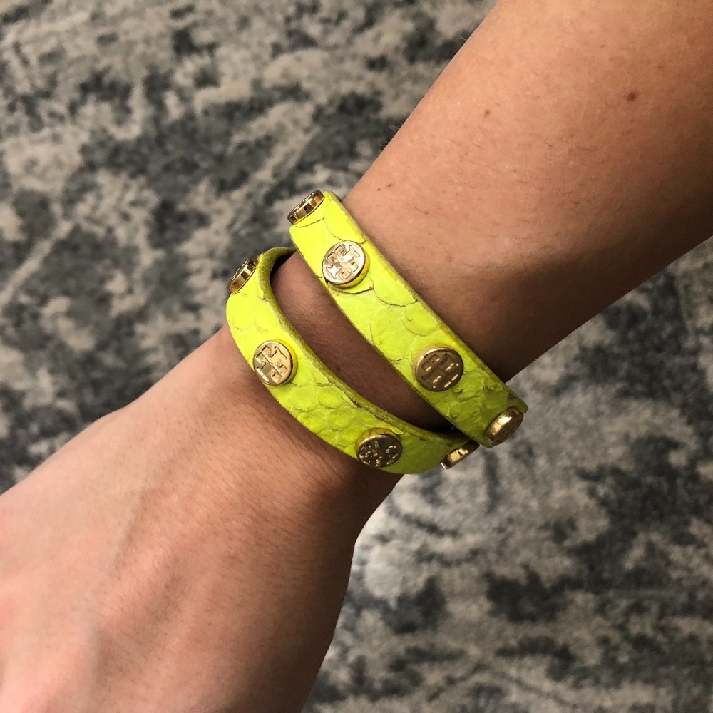 Tory Burch Neon Wrap Bracelet